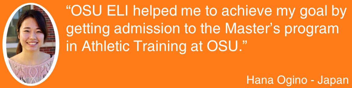 OSU ELI Testimonial 4 OSU ELI Testimonial 4
